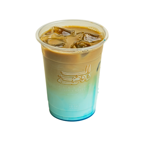 لاته ازرق ايس | Blue Ice Latte